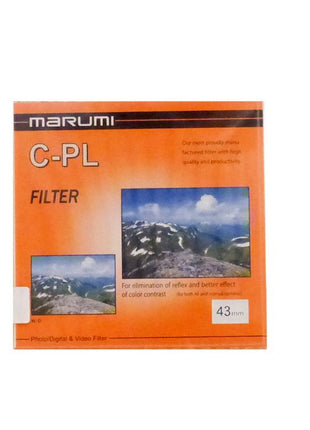 MARUMI CIRCULAR POLARISING FILTER 43MM - Actiontech
