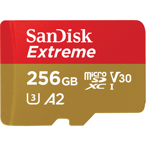 EXTREME MICRO SDXC 256GB 160MB/S C10 U3 - Actiontech